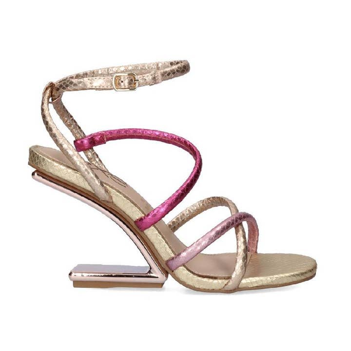 Sandalia Maggie 811 - Fuxia por atacado de Exé shoes