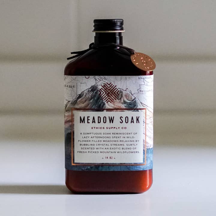 Meadow Soak Bubbly Bath Salt for wholesale by Ethics Supply Co.