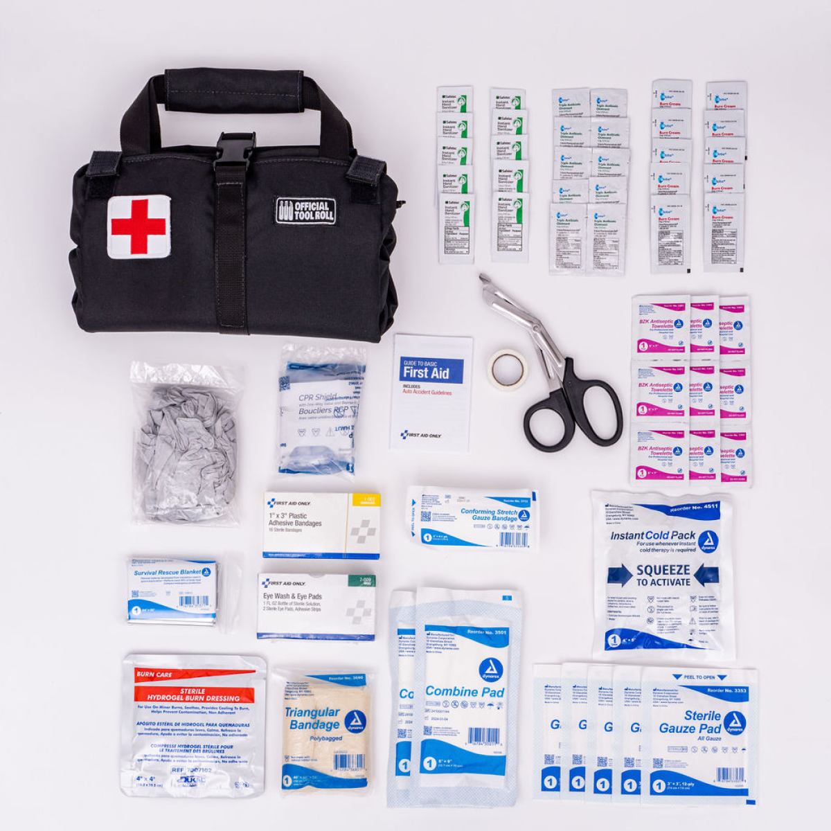 Official Tool Roll - Vendita all'ingrosso Kit di pronto soccorso - Medic Roll - Kit di pronto soccorso compatto e resistente4