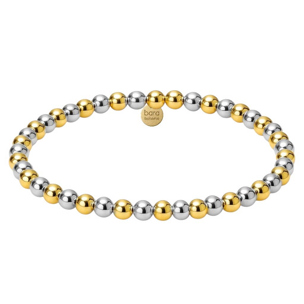 bara boheme - Wholesale Beaded Bracelet - Classic 4MM | Gold Filled Beaded Bracelet3