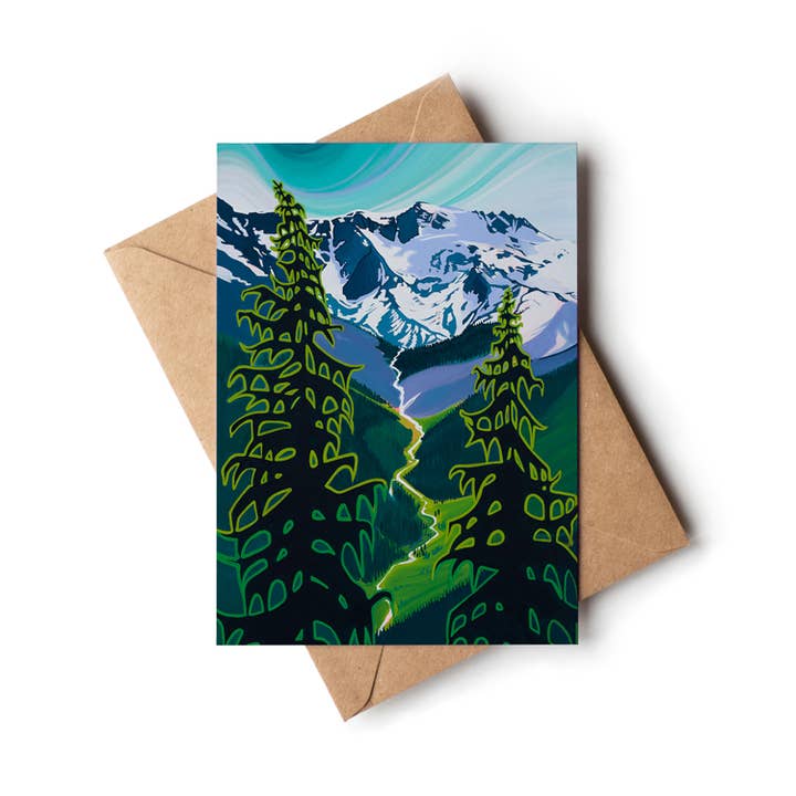ASULKAN GLACIER | Greeting Card for wholesale by Hayley Stewart Studios