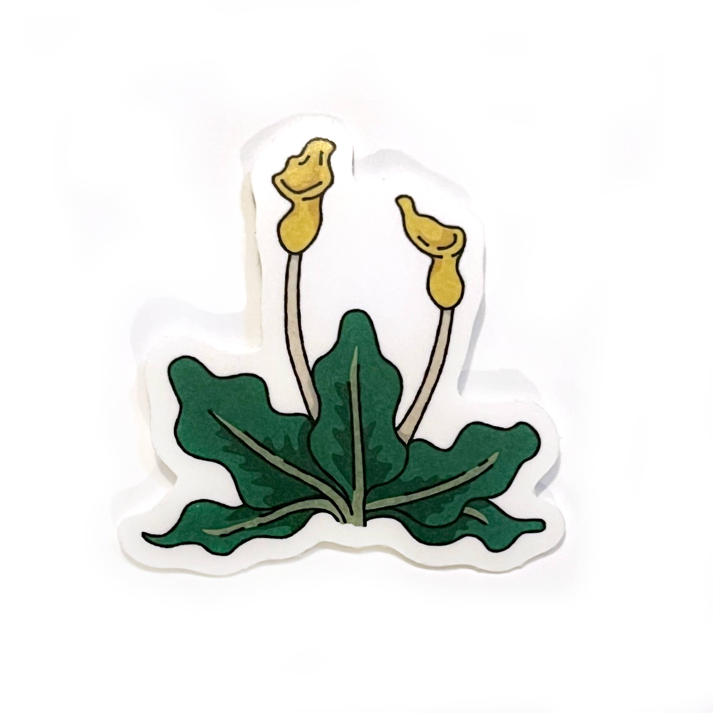 Sel Gerosa Design - Wholesale Sticker - Medieval Calla Lily Botanical 2.5" Matte Vinyl Sticke