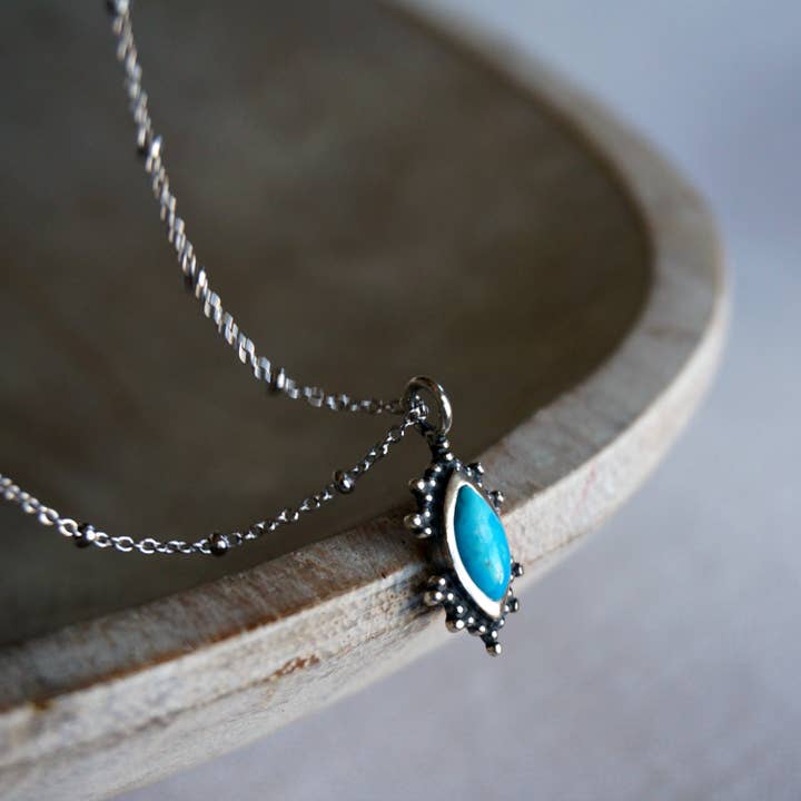 Sowell Jewelry - Wholesale Pendant/Charm Necklace - Kal Turquoise Necklace1