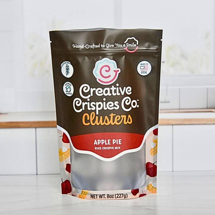 "Clusters" Apple Pie Crispie Mix - Case of 6 for wholesale by Creative Crispies Co.