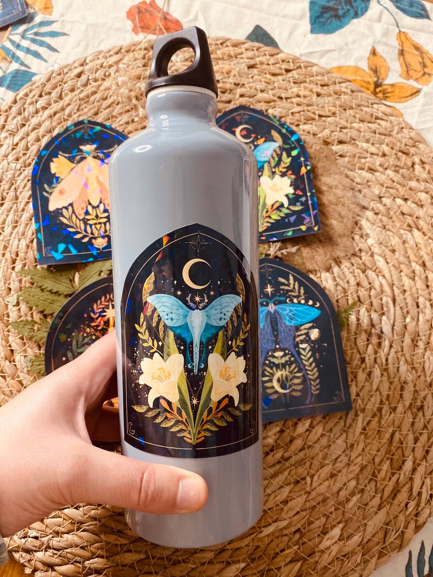 Split Moon Studios - Venta al por mayor Pegatina - Pegatinas de vinilo holográficas con mariposas para Bullet Journal5