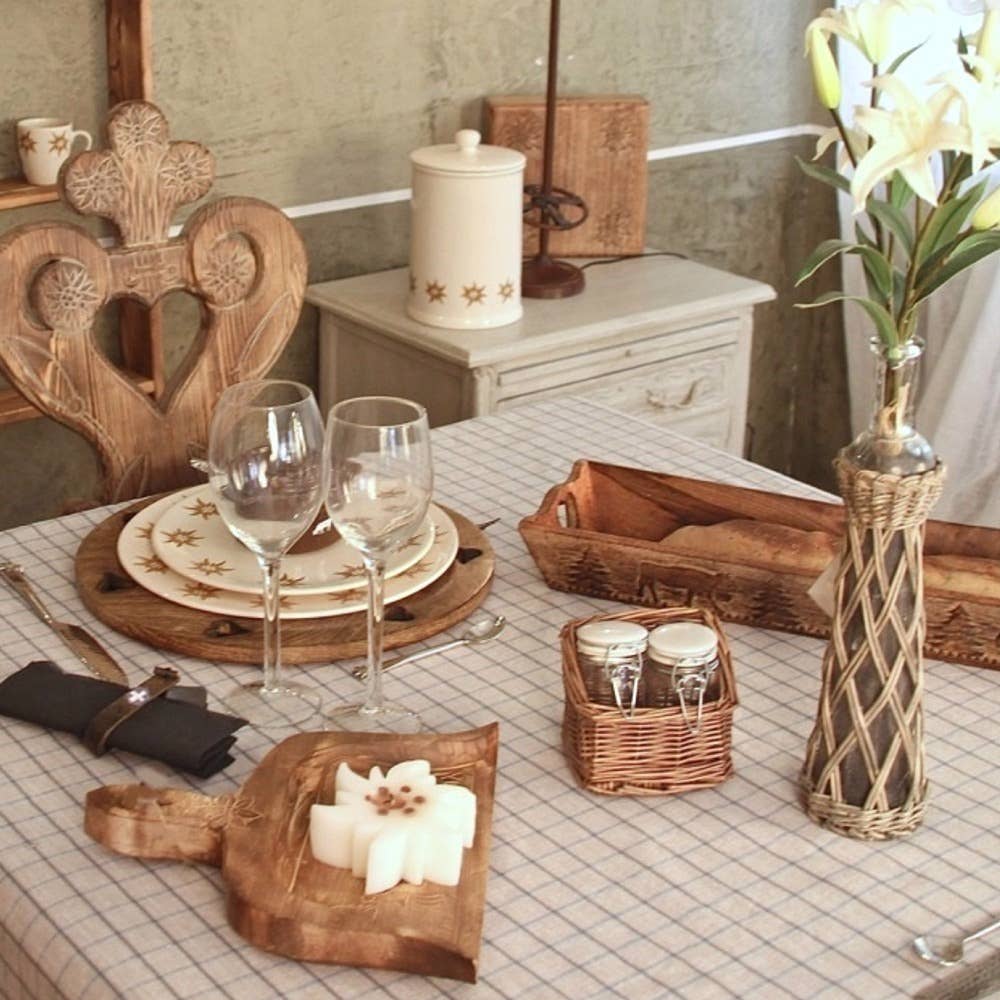 LES SCULPTEURS DU LAC - Wholesale Decorative Tabletop Object - Poya rectangular basket4