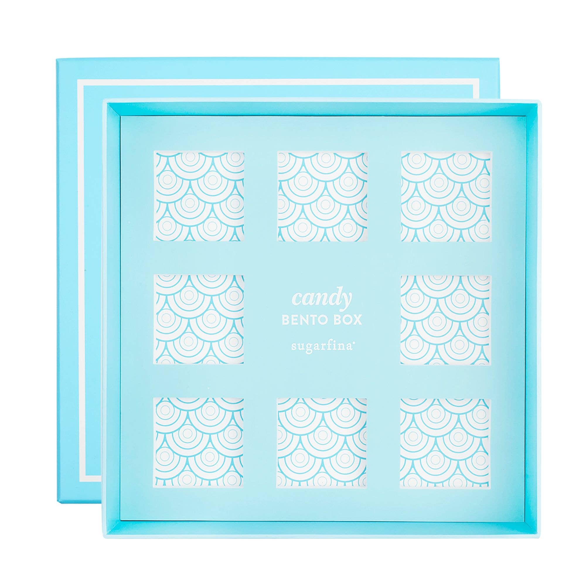 Sugarfina - Wholesale Gummy - Sugarfina Aqua + White - 8pc Candy Bento Box®(Dyo) (Empty)0