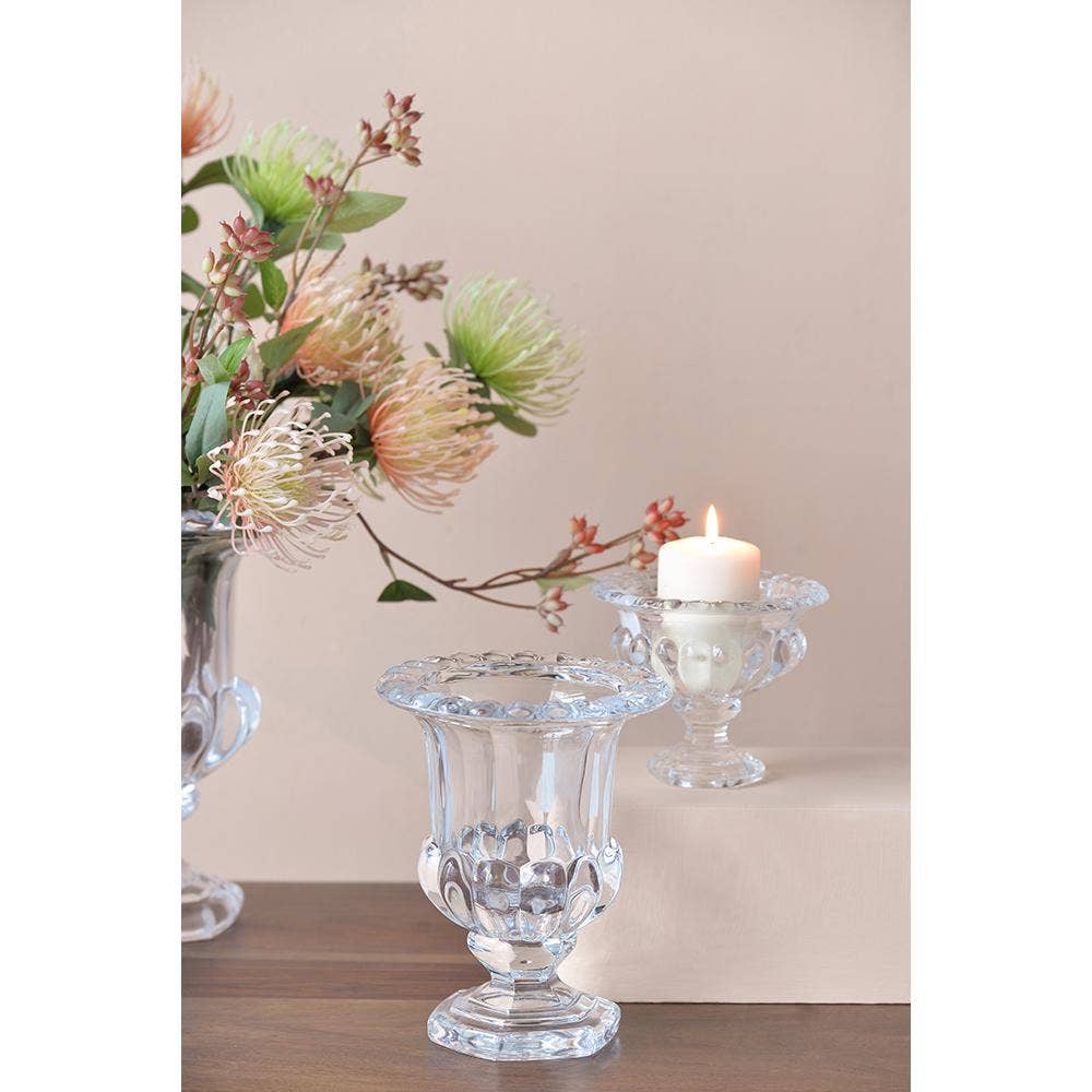 A&B Home Group Inc. - Wholesale Vaas - Crystal Elegance glazen vaas D11,4x15 cm5