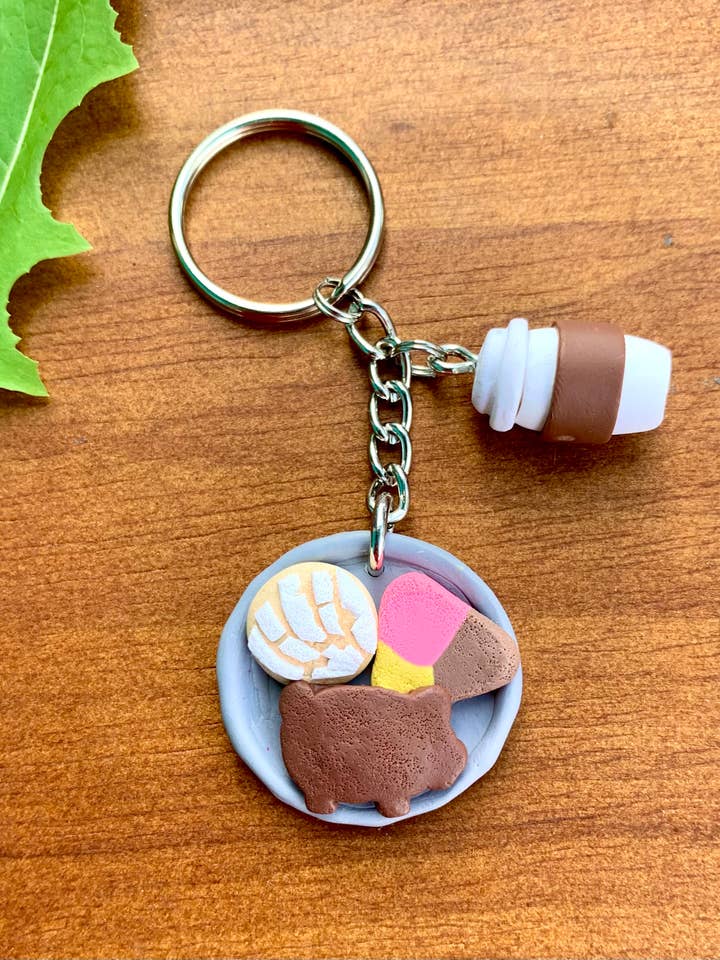 Vassoio Pan Dulce con portachiavi da caffè per la vendita all'ingrosso da parte di Iba Sisters