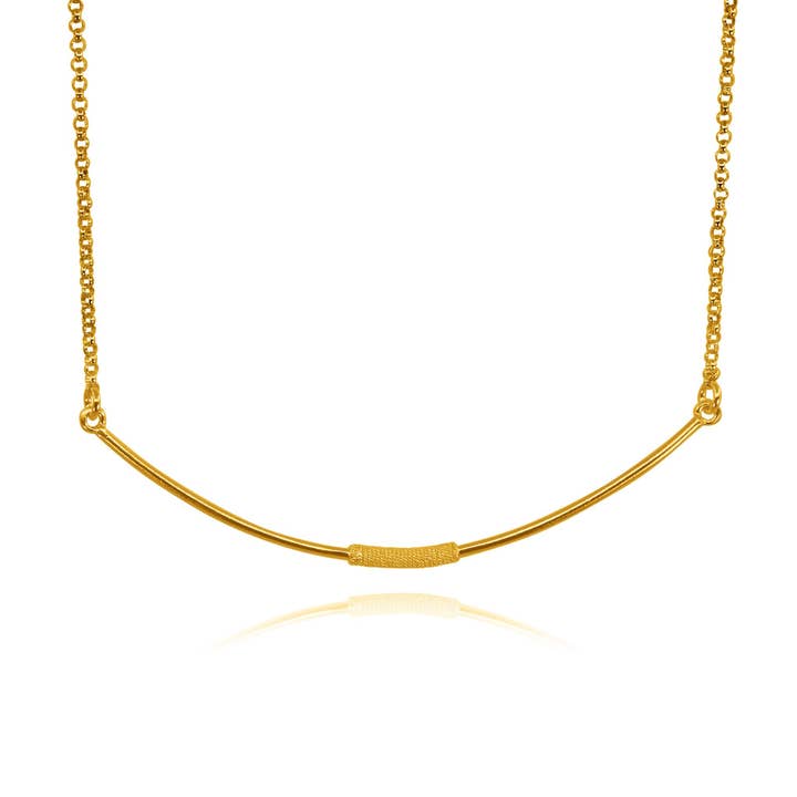 COLAR COM PENDENTE EM OURO ADAIR EM FILIGRANA por atacado de Olmox - Fine Filigree Jewelry