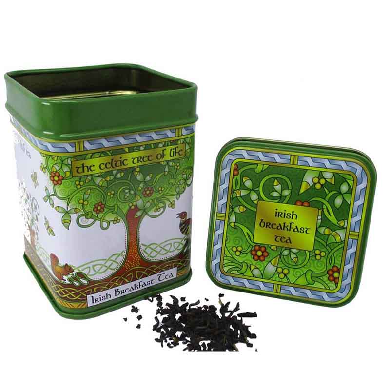 Dublin Gift Company - Vente Thé en vrac - Thé noir « Celtic Tree of Life » Irish Breakfast1