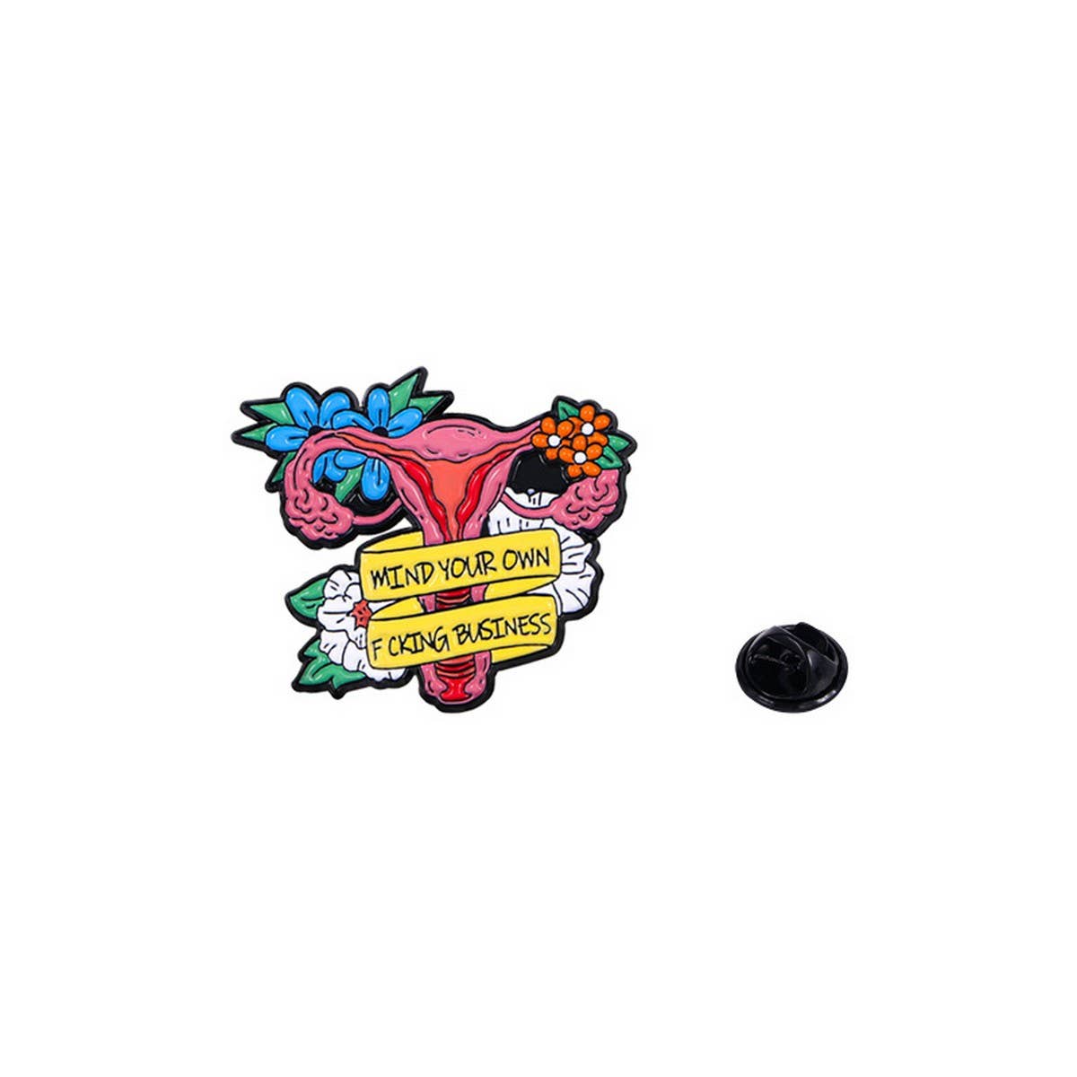 NINEXIS - Wholesale Brooch - CWMM10723_ANATOMY ORGAN ENAMEL BROOCH PIN SET0