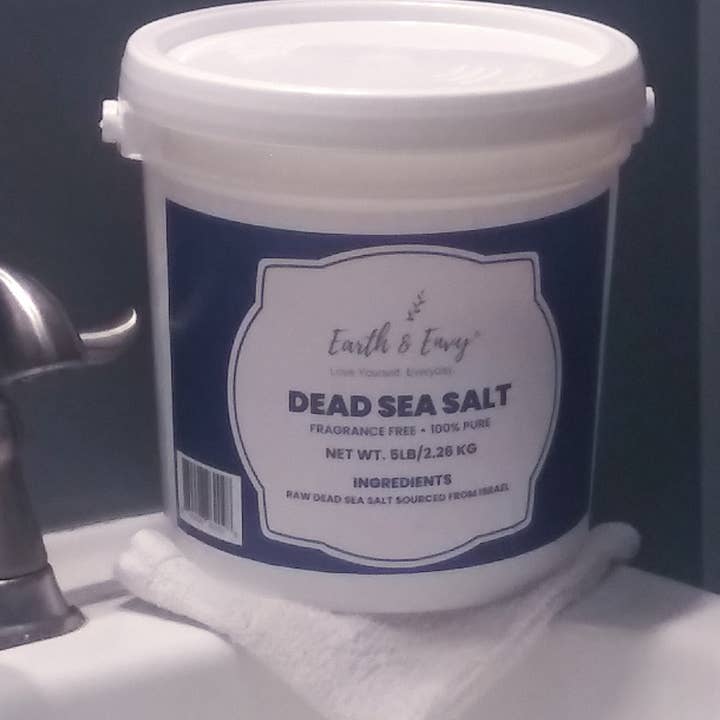 Earth and Envy – Sais de banho por atacado – Terra & Inveja® Sal Marinho Morto grosse/Fino3