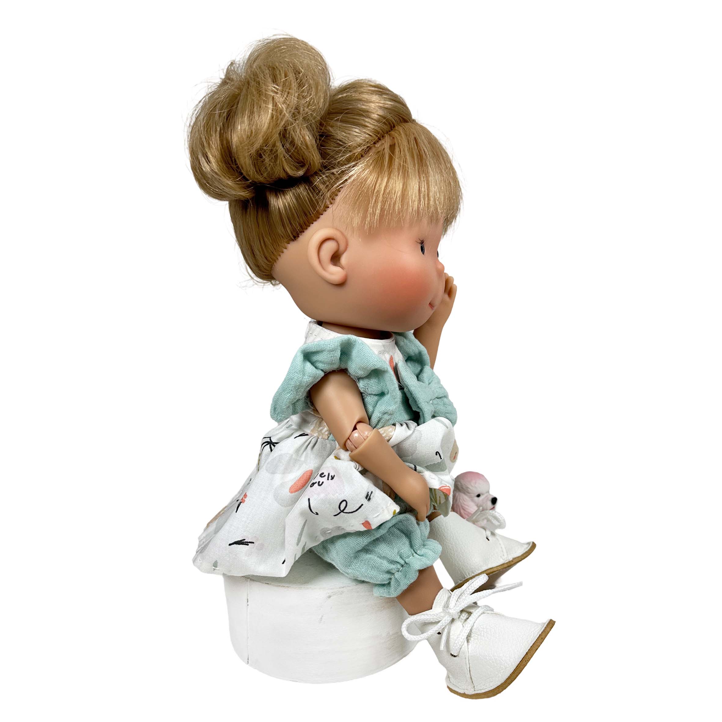 Nines Artesanals d'Onil Dolls – wholesale Doll – Kids – PIPPA PET MINT DOLL9