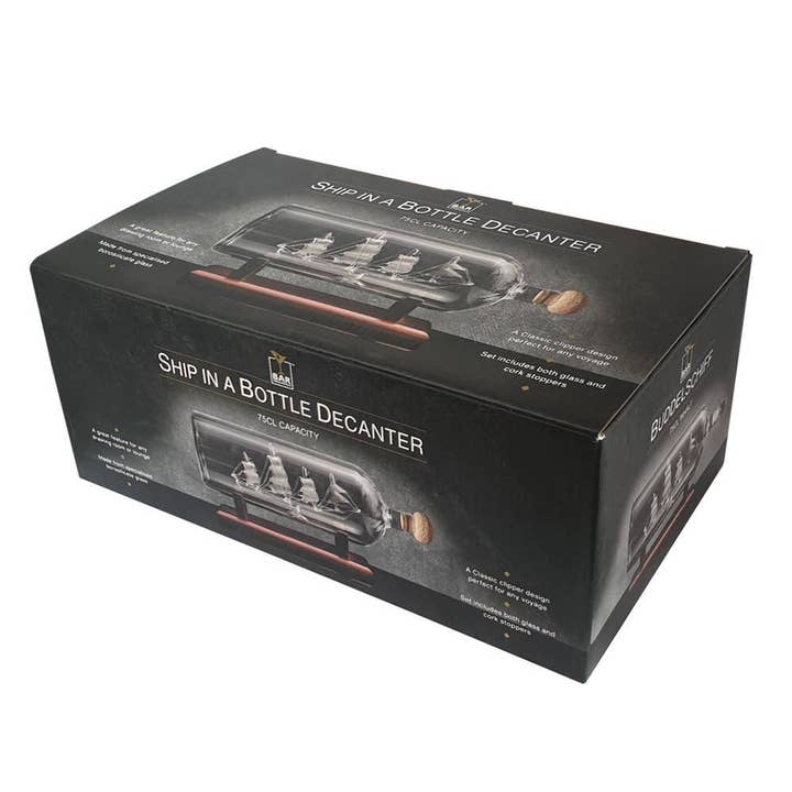 Bar Originale Ship In a Bottle Decanter for wholesale by Original Products UK/EU