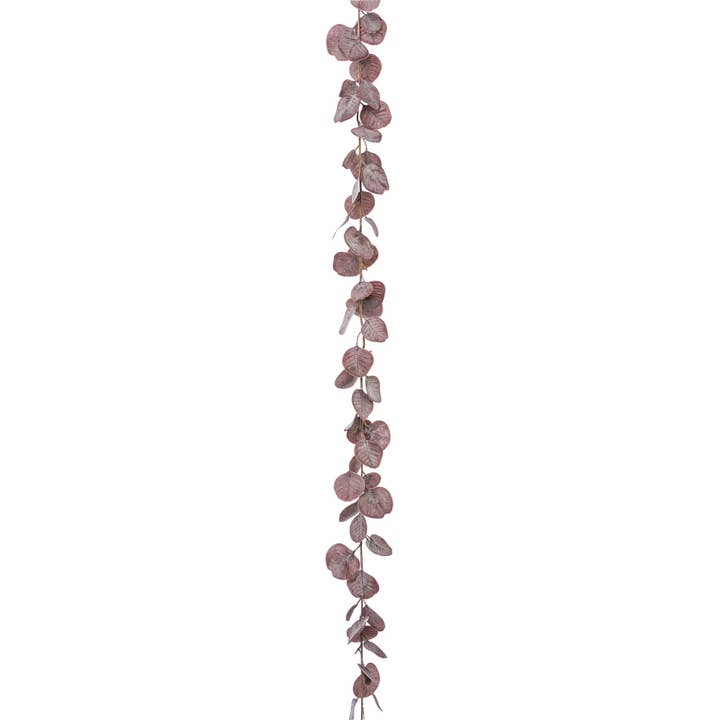 Eucalyptus garland, 180cm, Bordeaux for wholesale by GASPER GmbH