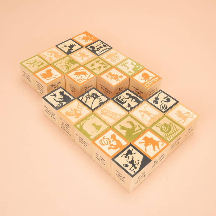 Uncle Goose – wholesale Blocks – Kids & baby – Uncle Goose Nursery Rhyme Blocks3