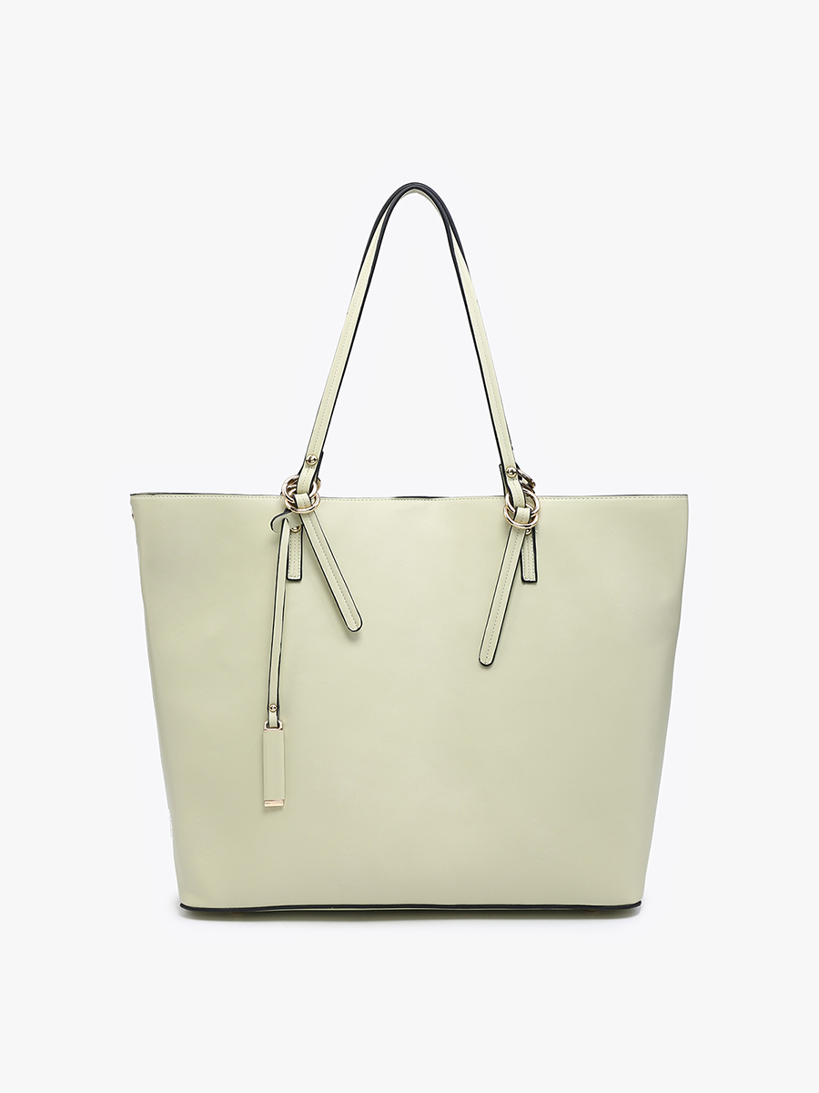Jen & Co. – wholesale Bärkasse - Dam – M1614 Iris Monogrammable 2-i-1 Tote Bag3