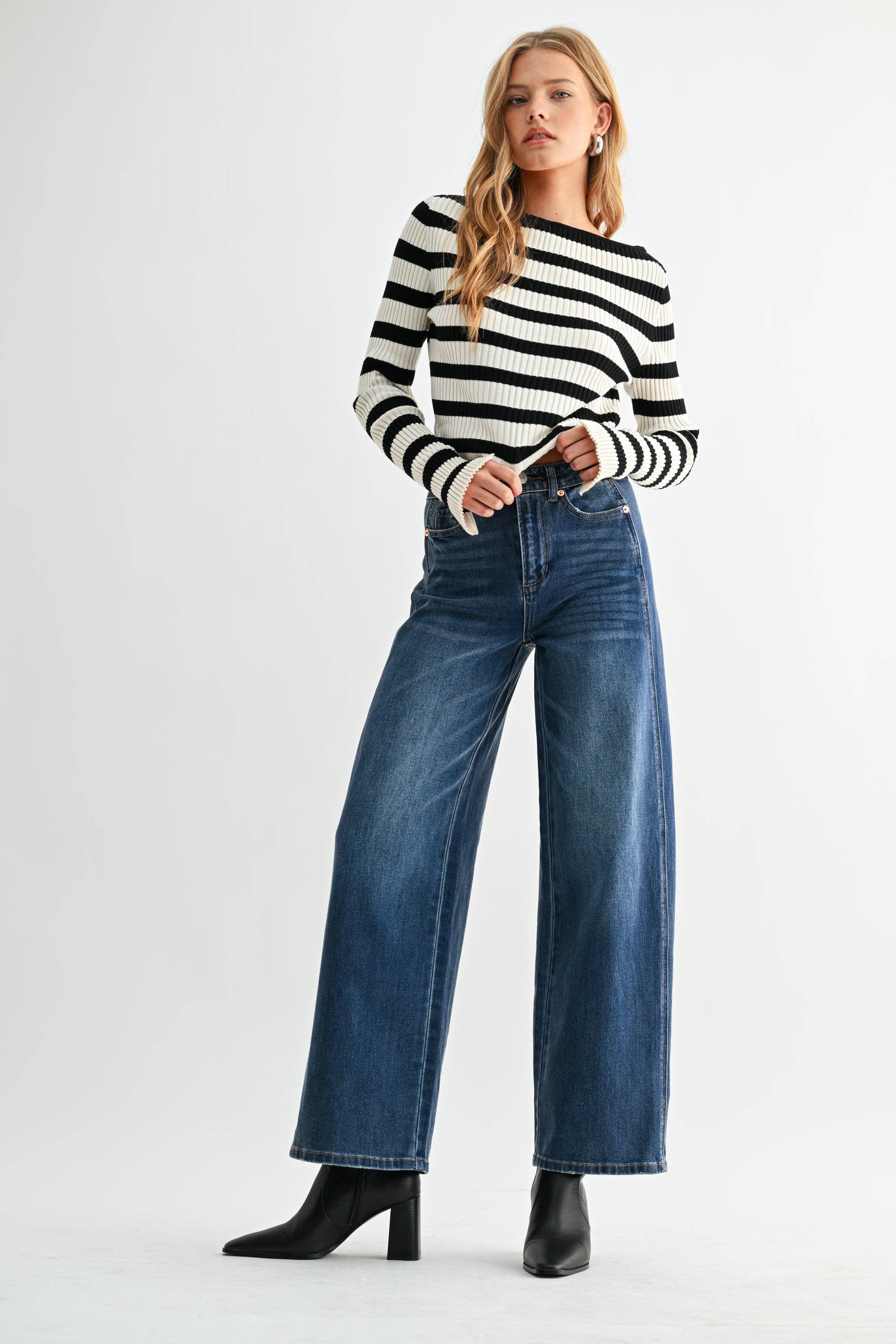 Jemina Denim - Wholesale Jeans - Women's - High Rise Balloon Pant3