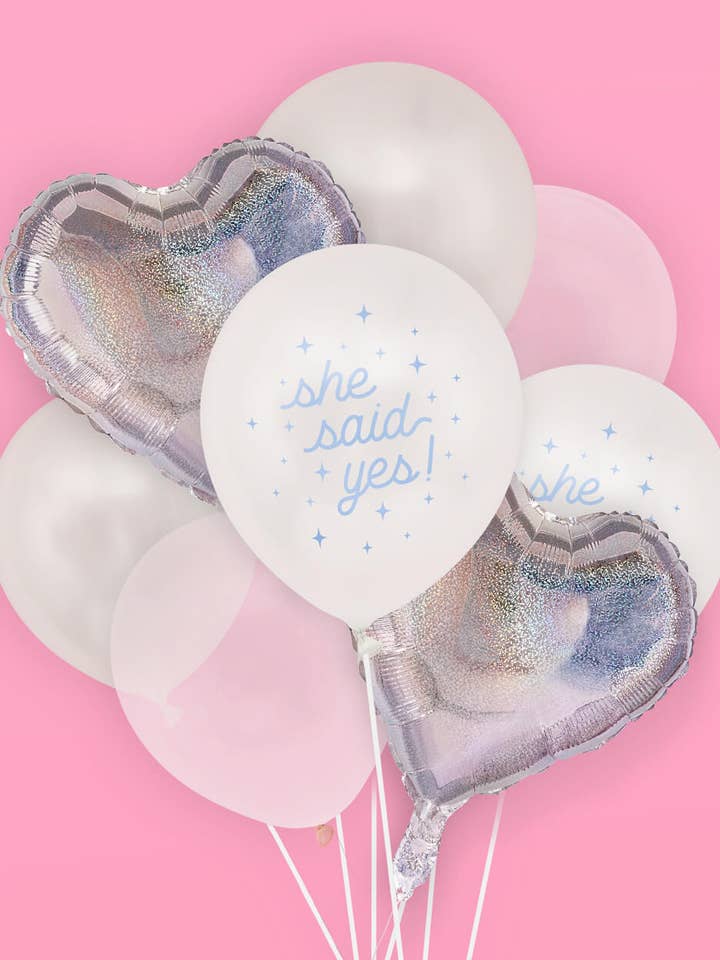 Engaged Era Balloons - set of 20 balloons for wholesale by xo, Fetti