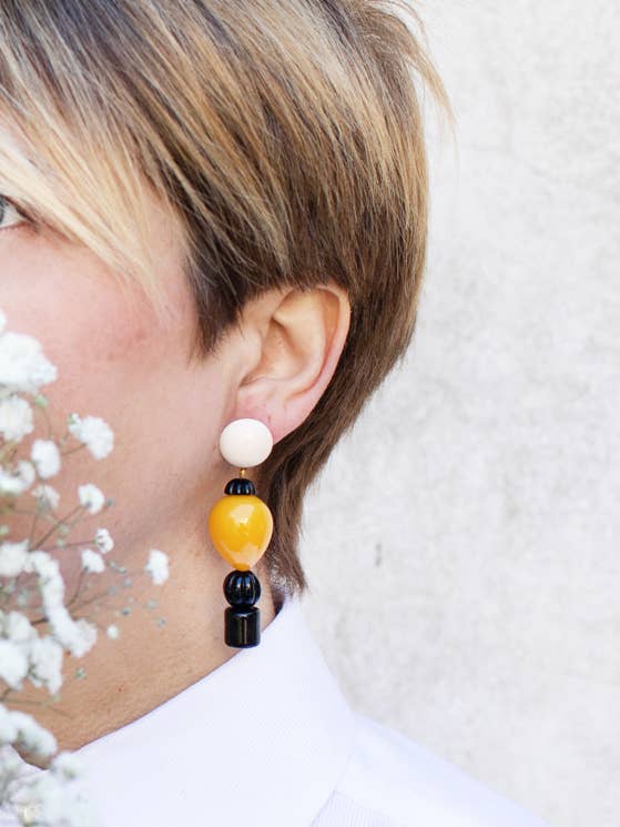 'Pendant' Shanghai Earrings for wholesale by ROSSO CUORE