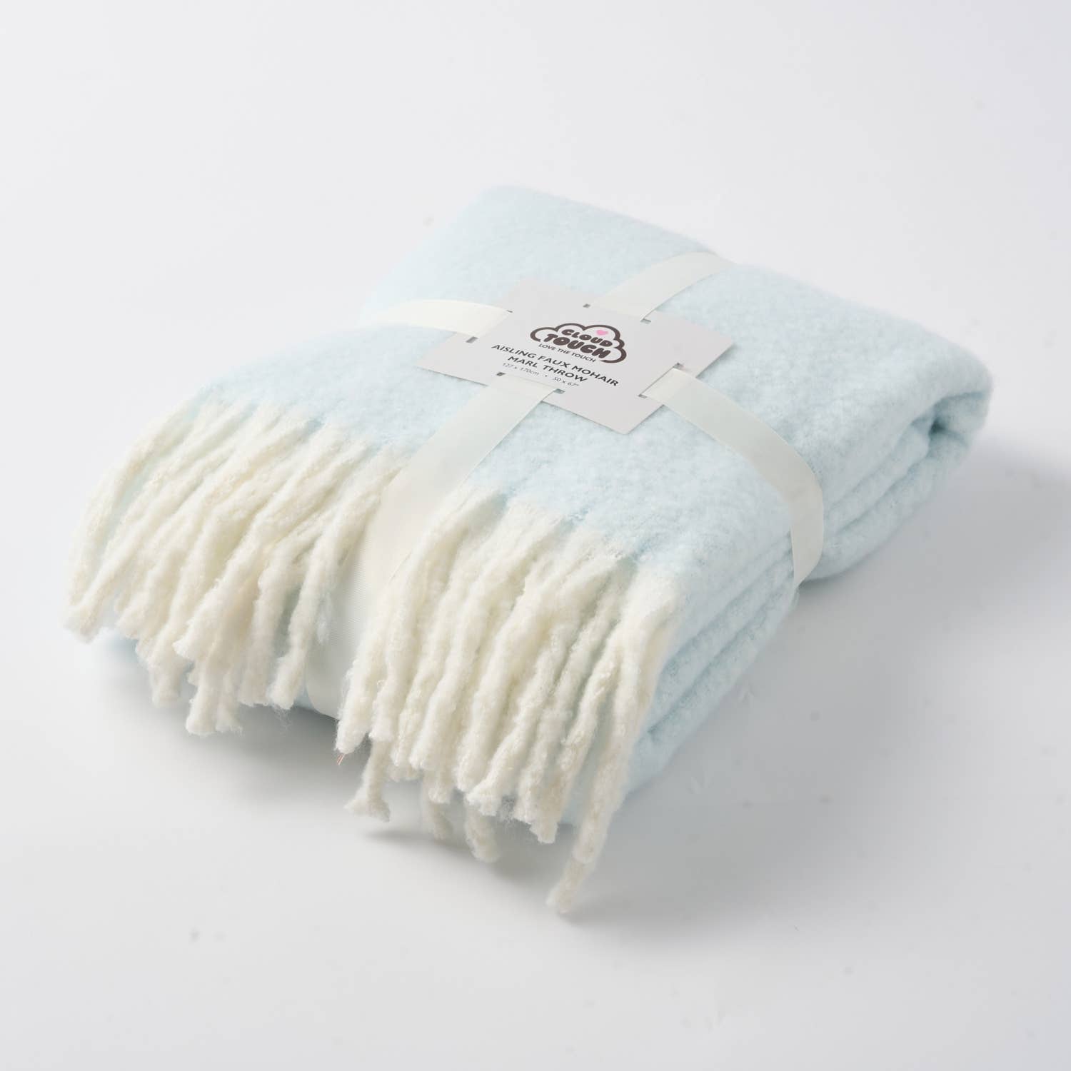 Allure Bath Fashions – wholesale Throw blanket – Aisling Faux Mohair Throw - Soft, Stylish Fringed Blanket3