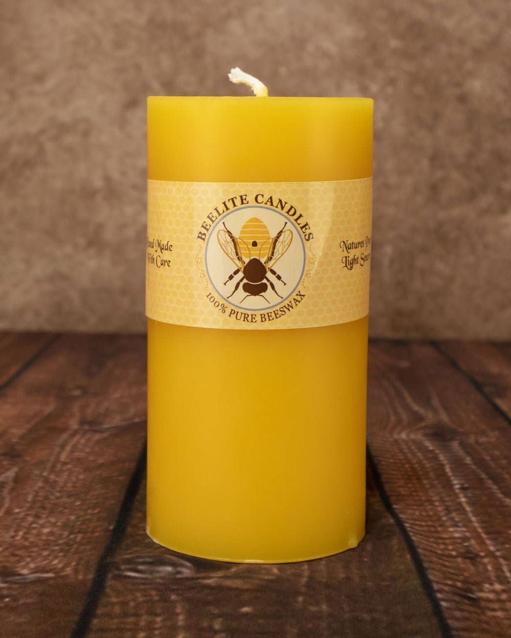 Beelite Candles - Wholesale Pillar Candle - Smooth Beeswax Pillar Candles19