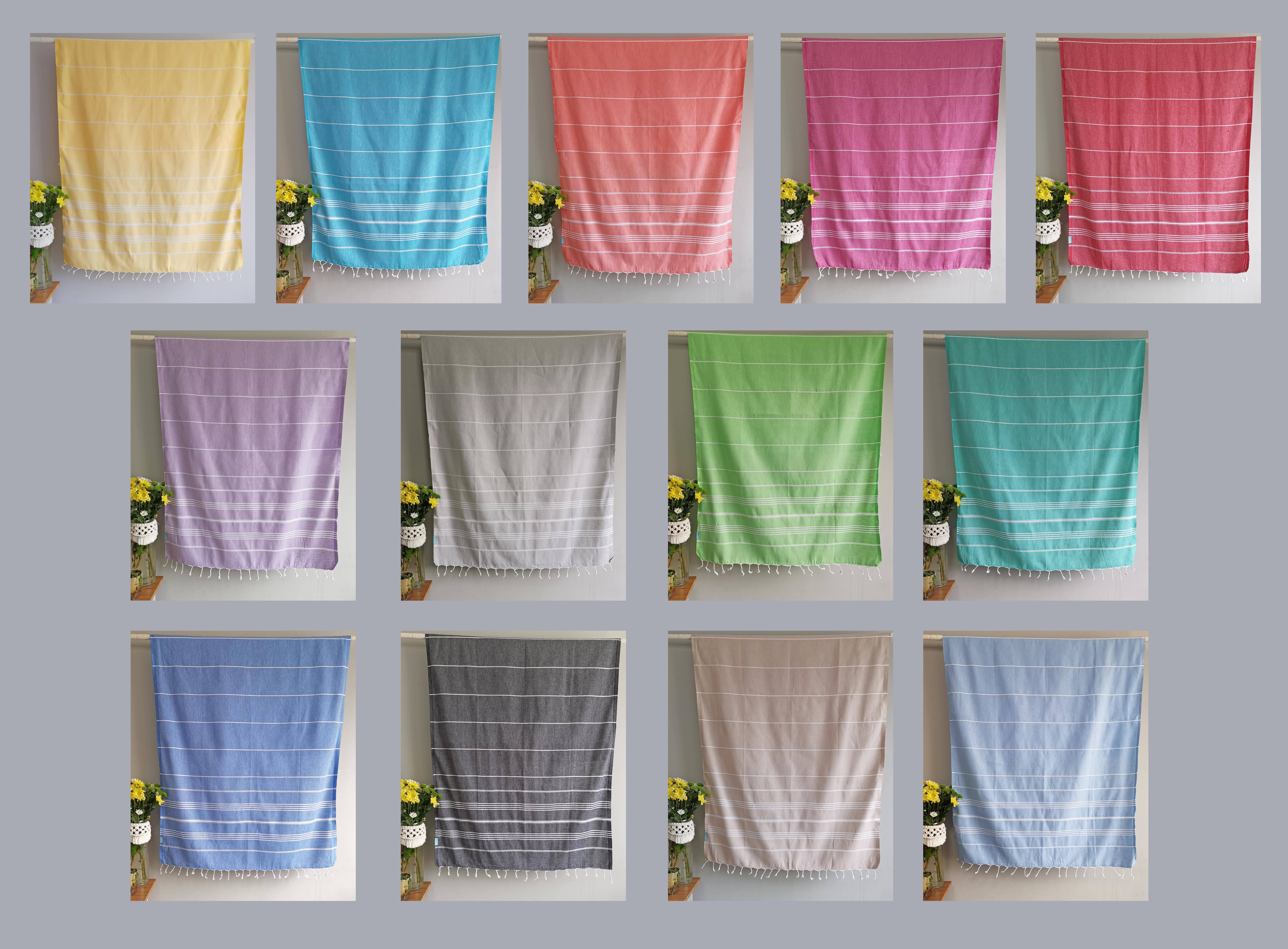 Buluty - Wholesale Beach Towel - Soft Turkish Beach Towel ,Sand Free, Quick Dry, Hammam Towel1
