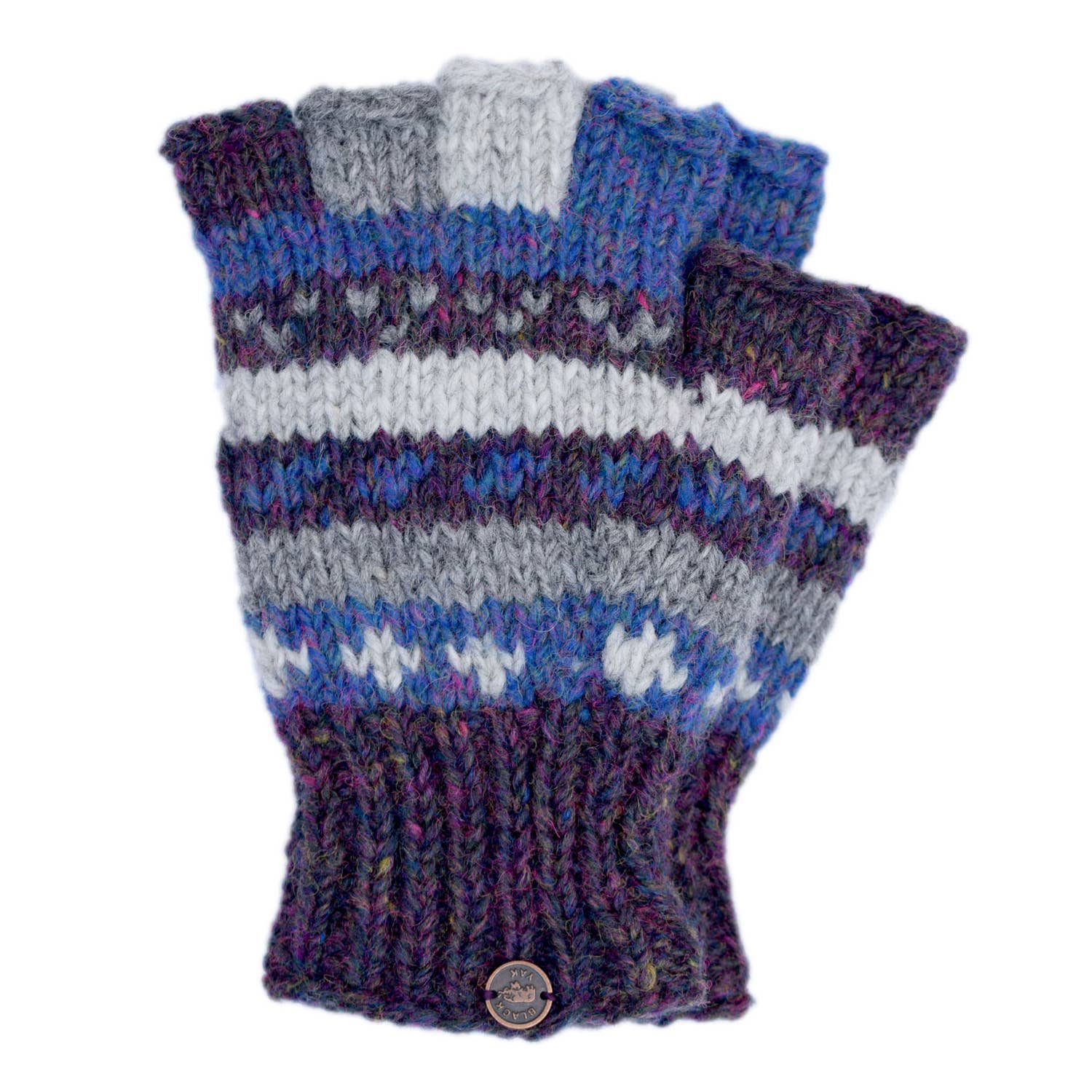 Black Yak Ltd – Engroshandel Handsker - Unisex – Fingerløse handsker i ren uld – Fair Trade7