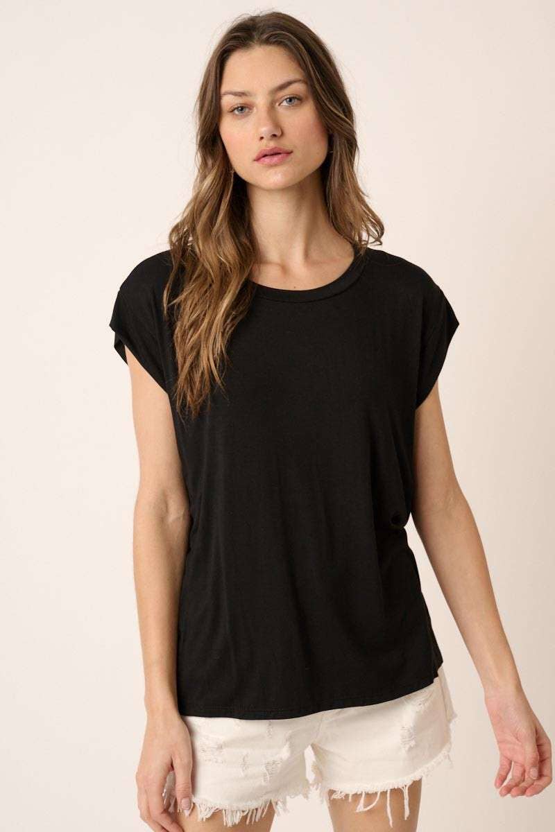 mittoshop – wholesale Knit top – Women's – BAMBOO ROUND NECK DOLMAN SLEEVE KNIT TOP0