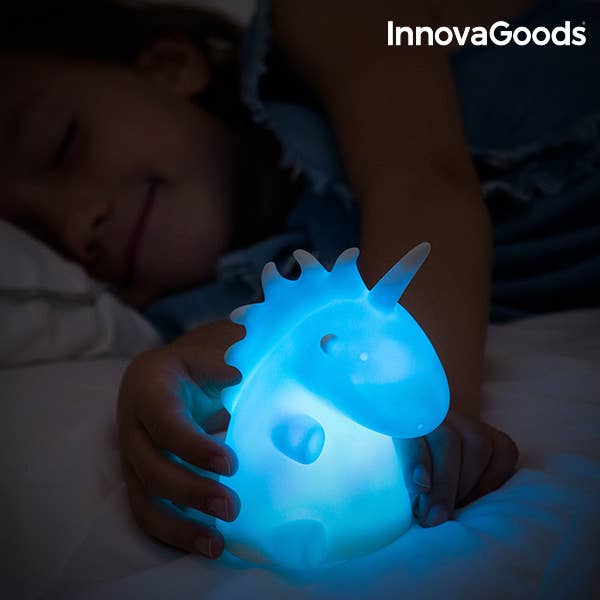 InnovaGoods - Wholesale Night Light - Kids & Baby - InnovaGoods LEdicorn Multicolor Unicorn Lamp1