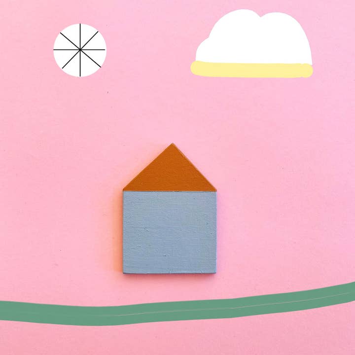 Casa n.º 3 - Decoración de pared de madera para venta al por mayor de Ines Keck | Studio Keck