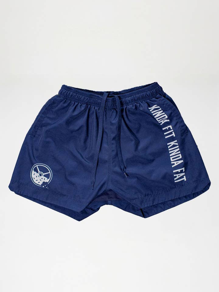 Die klassischen Premium 3,5" Trainingsshorts für den Großhandel von Kinda Fit Kinda Fat