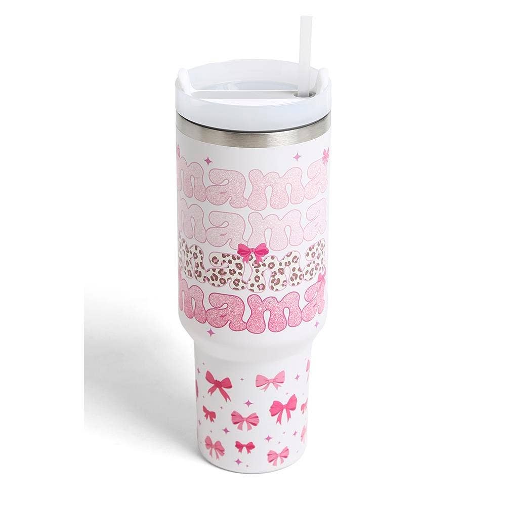 Pink Irene Wholesale - Wholesale Insulated Mug/Tumbler - 40 oz TUMBLER W/HANDLE DOUBLE WALL STAINLESS STEEL14