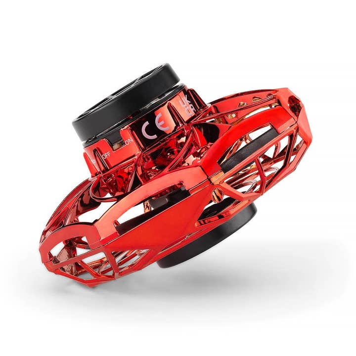 The Source Wholesale Inc. - Wholesale Fidget Toy - Kids - Vortex UFO Spinner (Red) - Electronic Flying Fidget Spinner