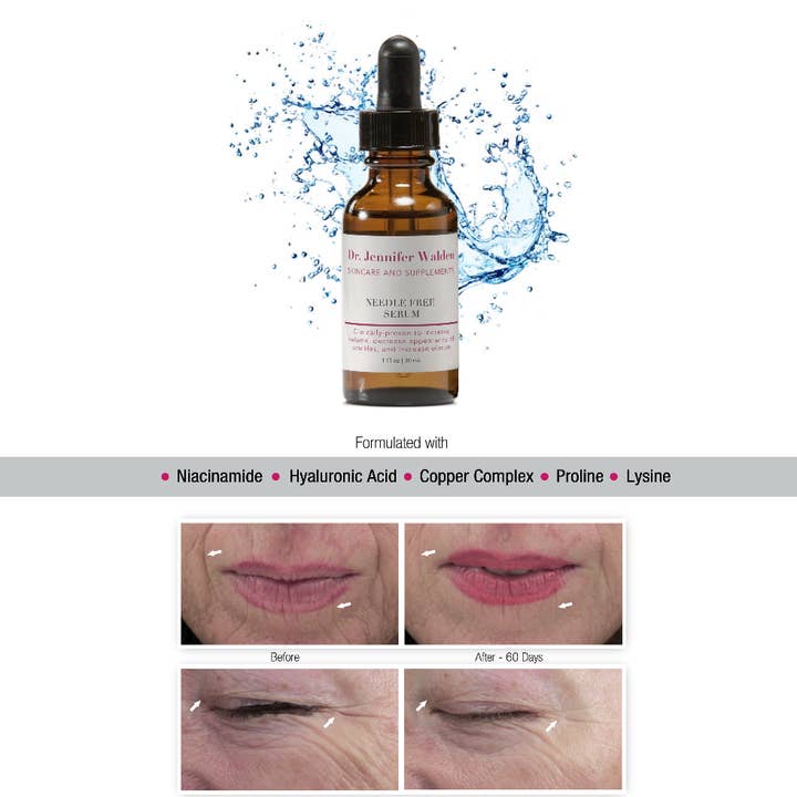 Dr. Jennifer Walden Skincare & Supplements - Vente Concentré/sérum pour le visage - SÉRUM SANS AIGUILLE2