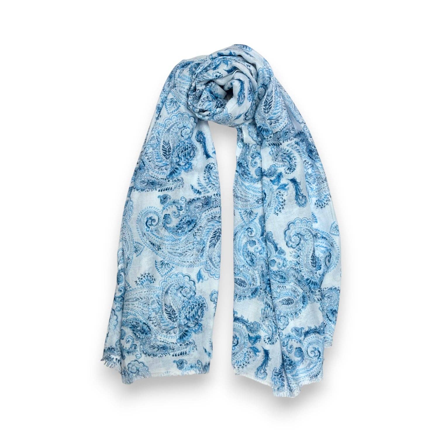 Lili Scarves (US Duty Free) – wholesale Scarf – Women's – Paisley Print Scarf15