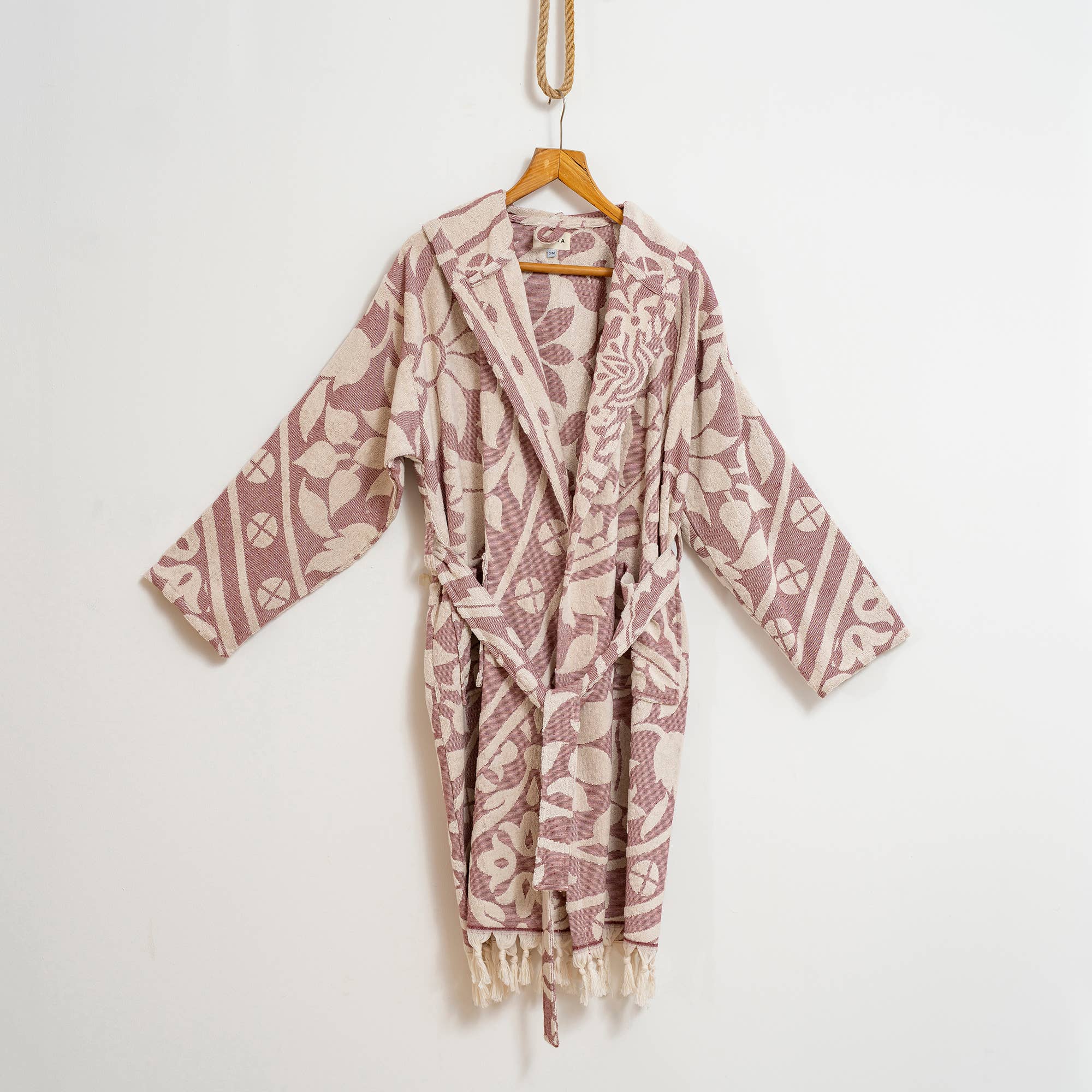 Kikoya - Wholesale Robe - Unisex - Raised Terry Bathrobe Turkish Cotton Light Weight Quick-dry 5