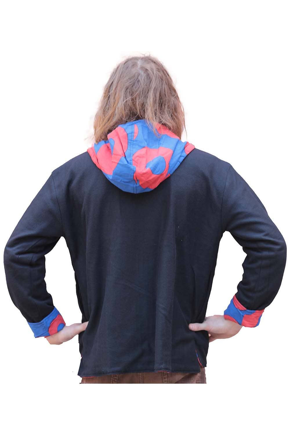 Sunshine Joy - Vente Sweat à capuche – unisexe - Sweat à capuche zippé doublé en polaire réversible - Donut Vibes1