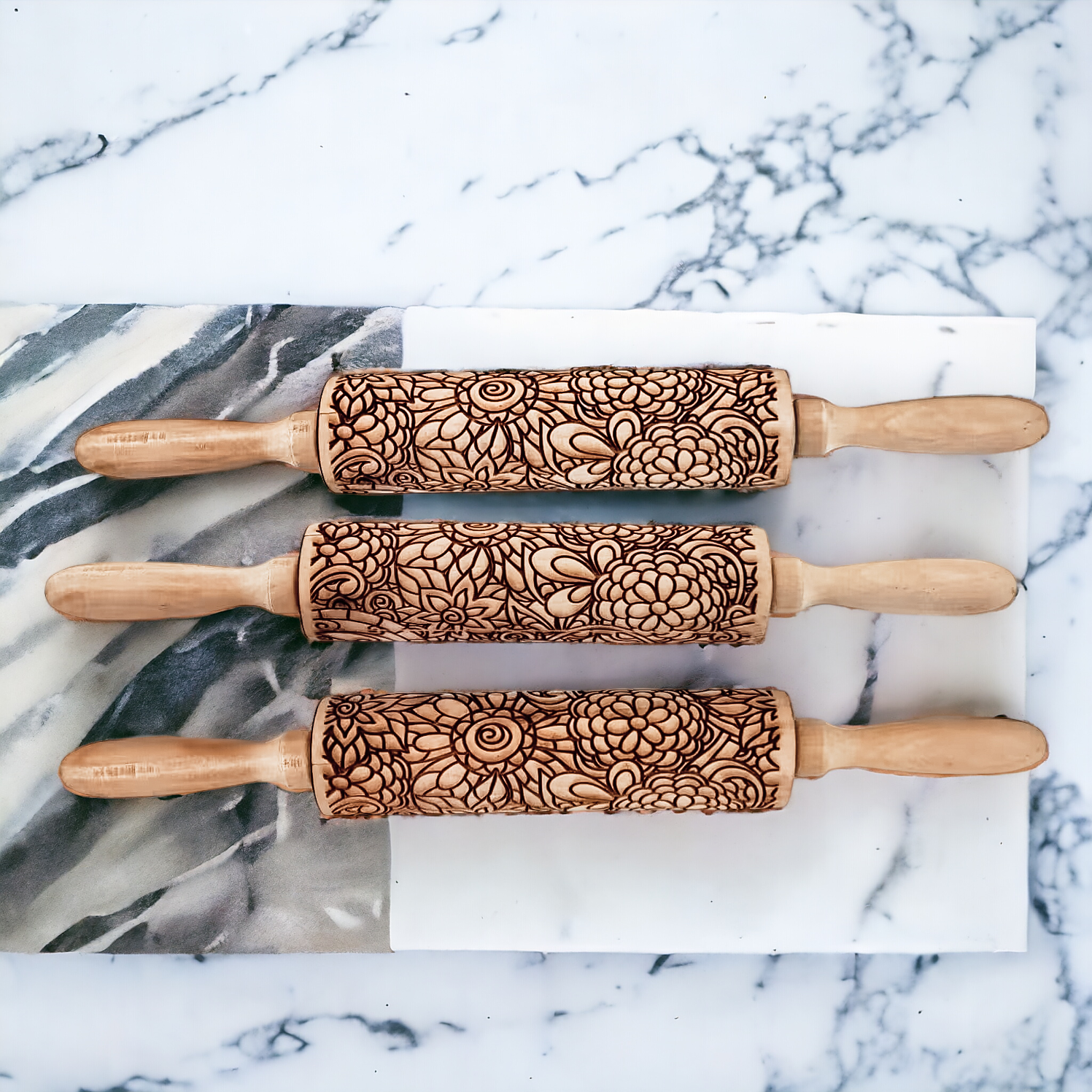 Gia Roma - Wholesale Rolling Pin - Spring Kitchen Gifts + Easter Baking, Rolling Pin for cookie37