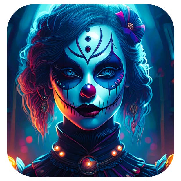 Halloween-Coaster: Dazzle für den Großhandel von Ron Knight Entertainment, LLC