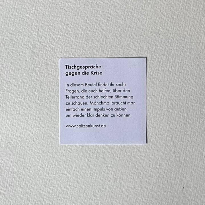 Spitzenkunst - Wholesale Card Game - Table Talks Against the Crisis1