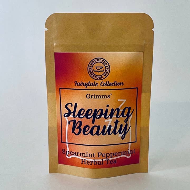 NovelTea Bookstore & Gifts - Vendita all'ingrosso Tè sfusi - Tisana alle erbe alla menta piperita e menta verde ispirata a La Bella Addormentata2