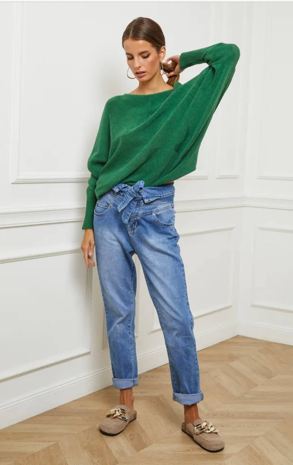 LÉA & LUC - Wholesale Knit Sweater - Women's - Star sweater REF. 009851