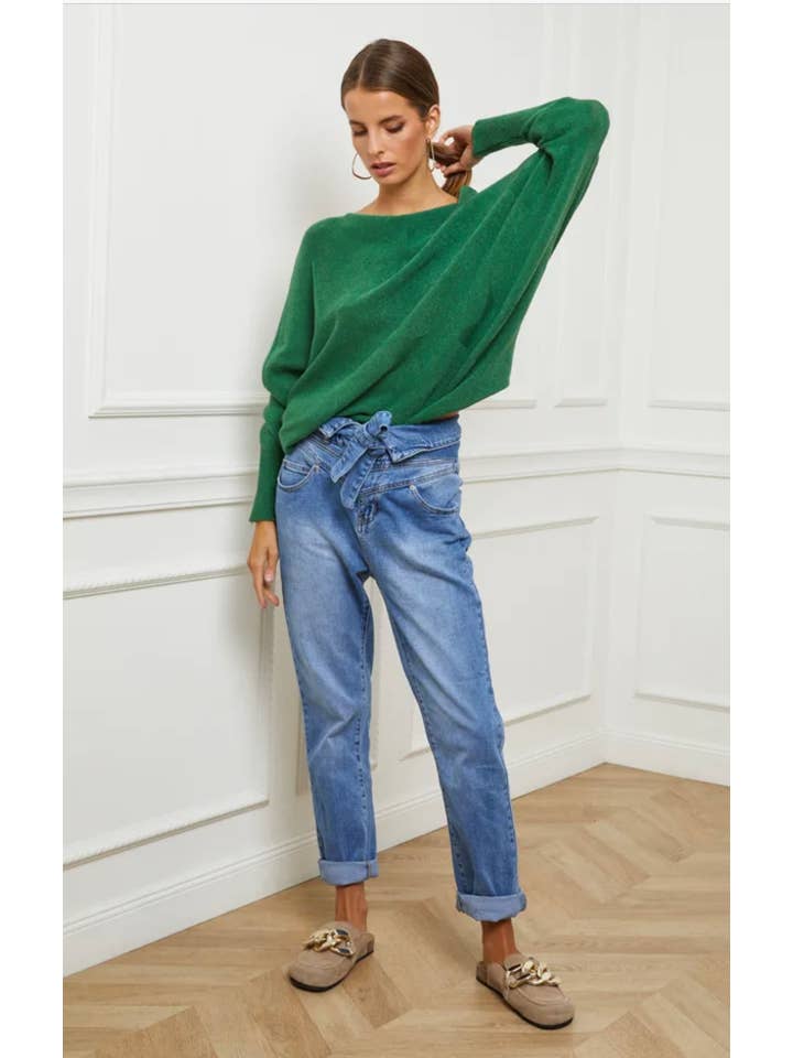 LÉA & LUC - Wholesale Knit Sweater - Women's - Star sweater REF. 009851