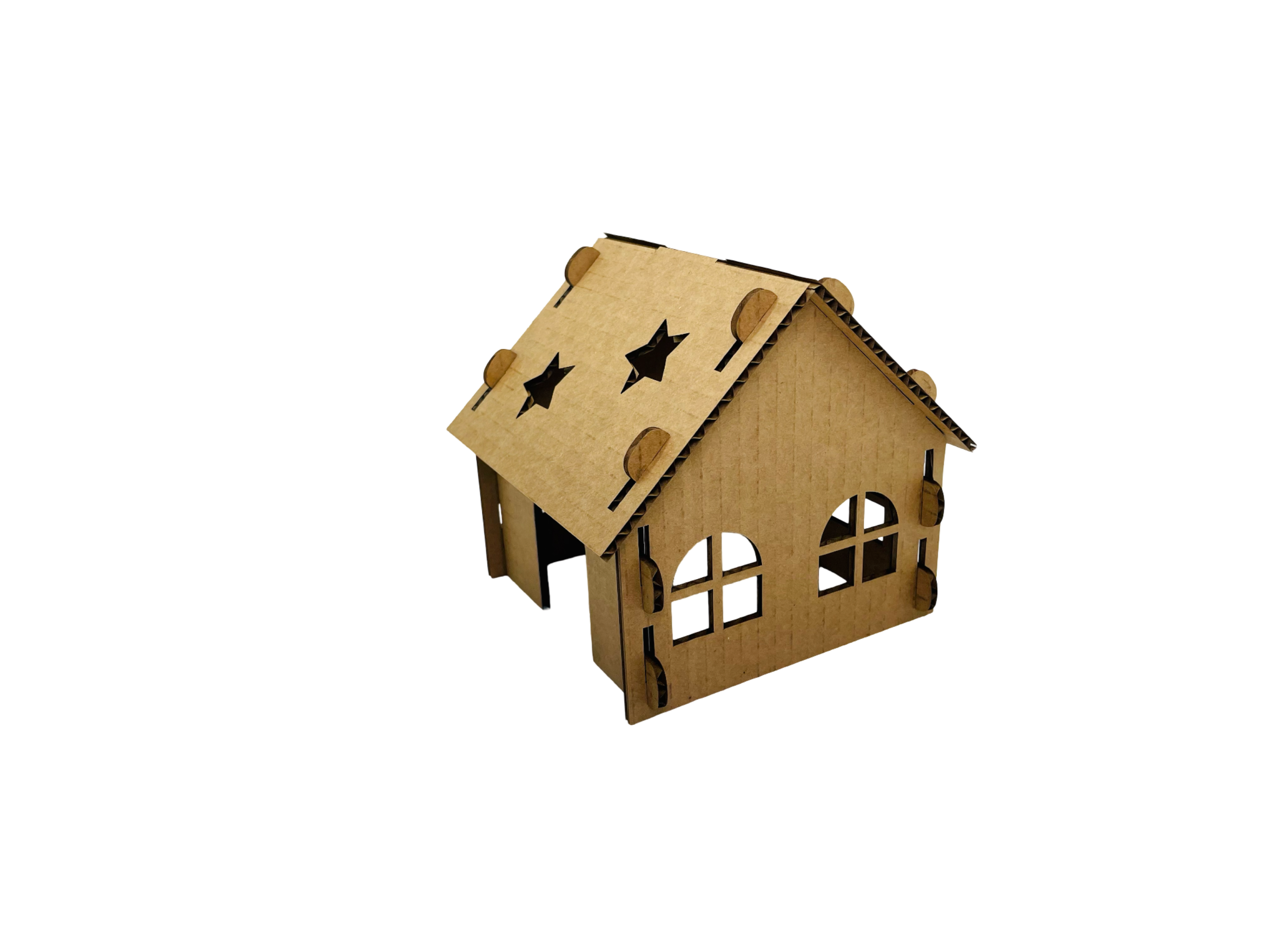 Grannys Little Homes - Wholesale Pet Cave - Cat/Dog - Cardboard Star Hidey5