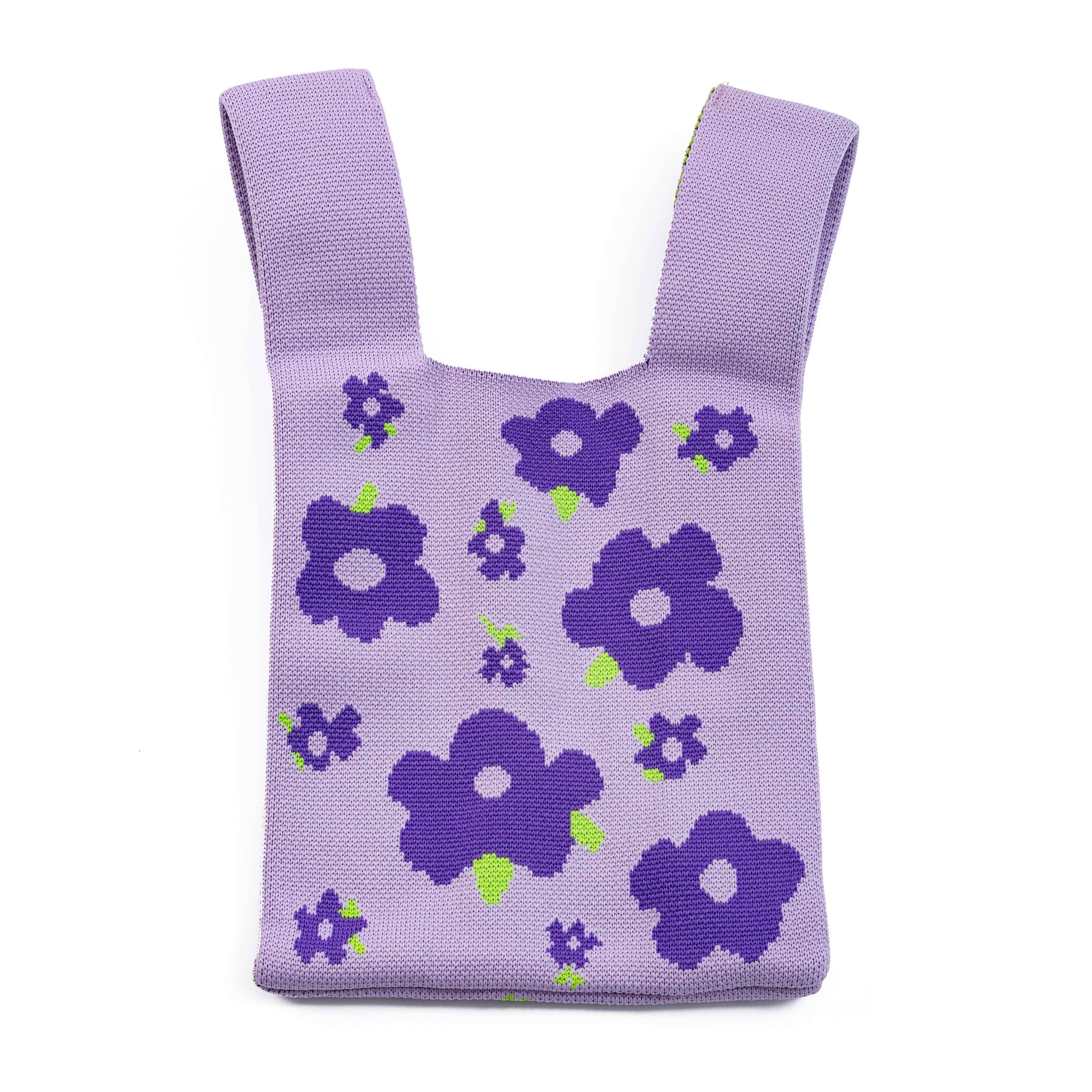 Little Trendy - Wholesale Tote Bag - Women's - Handmade Knit Handbag for Women Mini Knot Casual Wrist Bag7