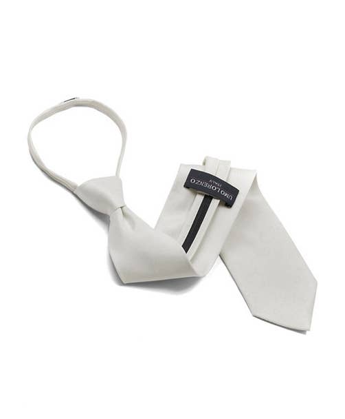 Selini New York - Wholesale Necktie - Men's - Poly Solid Zipper Tie34