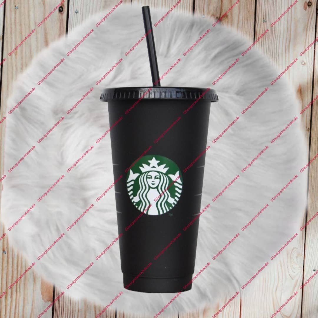 GDesignstees – wholesale Insulated mug/tumbler – Starbucks Black 24oz Cold Cup2