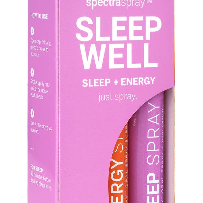 SpectraSpray Global - Wholesale Oral Supplement/Vitamin - Sleep Well Oral Spray Lifestyle Kit - set of 20